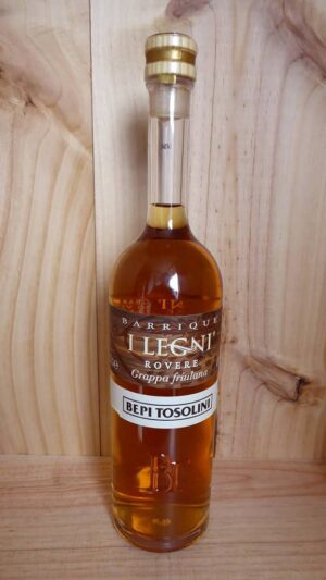 Tosolini Grappa I Legni Rovere (Oak Cask Aged Grappa) 42% 50cl Bottle