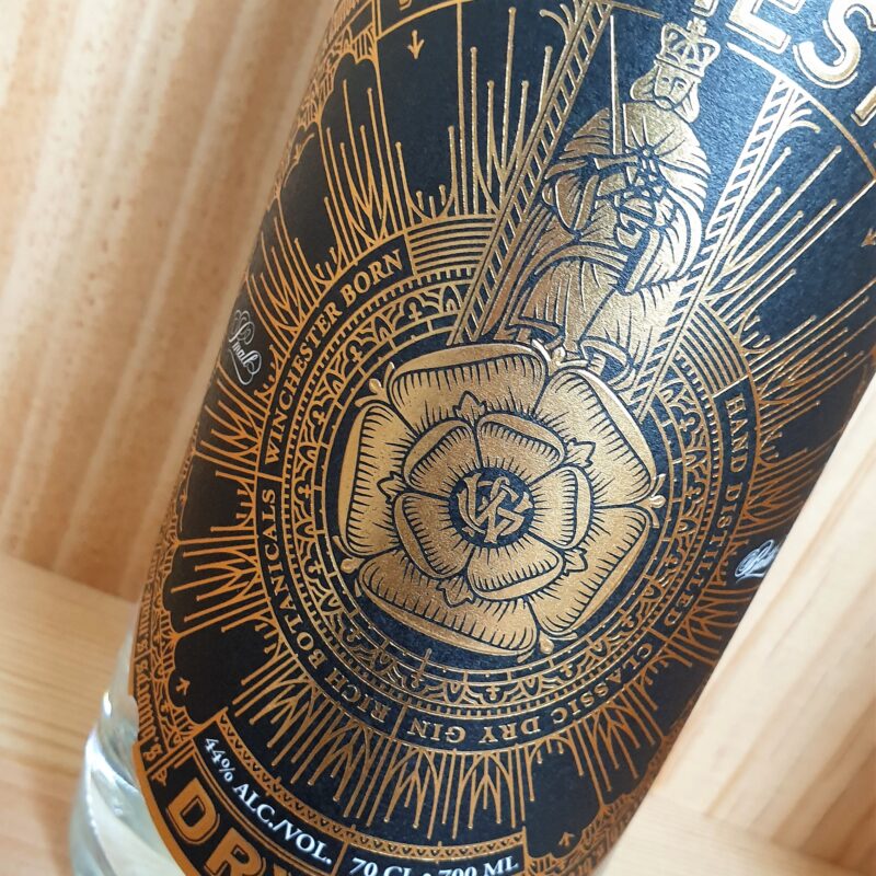 Winchester Distillery 'Round Table' Dry Gin 44% - Image 3