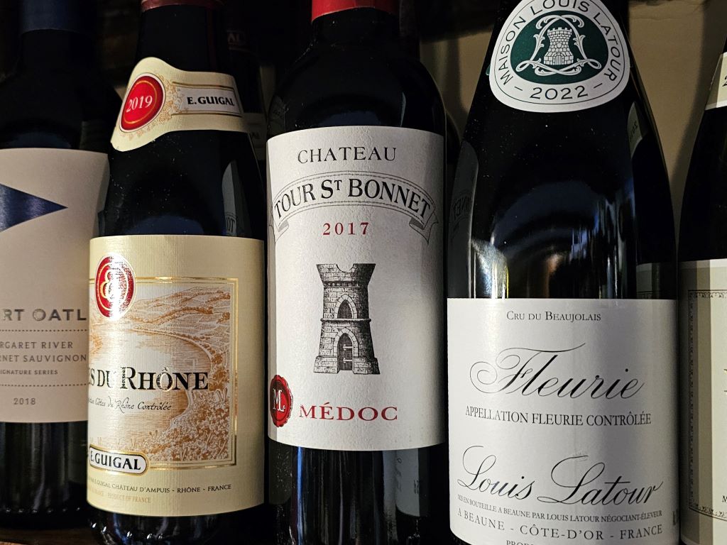 Half bottles of wine available at Fareham Wine Cellar