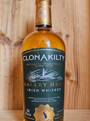 A bottle of Clonakilty Galley Head Irish Whiskey 40% (1)