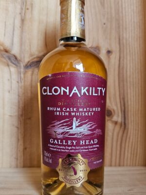 Clonakilty Galley Head Rhum Cask Irish Whiskey Bottle 40% (2)