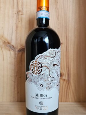 A bottle of Borgo dei Trulli Mirea, Primitivo di Manduria DOP Wine (1)
