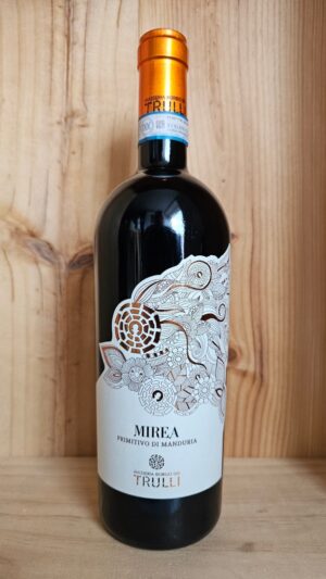 A bottle of Borgo dei Trulli Mirea, Primitivo di Manduria DOP Wine (1)