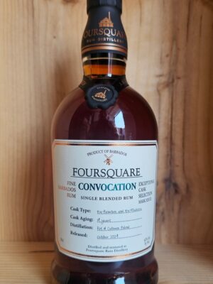 Foursquare Convocation Single Blended Rum 62% 70cl bottle