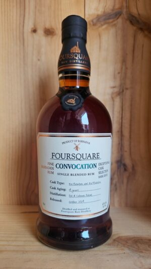 Foursquare Convocation Single Blended Rum 62% 70cl bottle