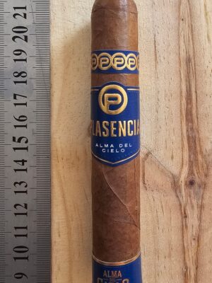 Plasencia Alma Del Cielo Celeste Robusto at Fareham Wine Cellar