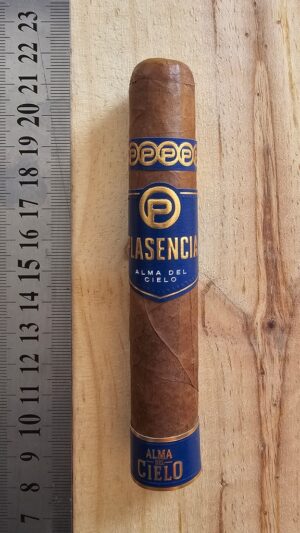Plasencia Alma Del Cielo Celeste Robusto at Fareham Wine Cellar