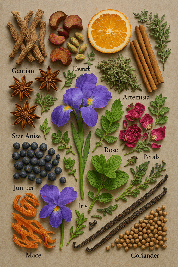 Barolo Chinato Botanicals