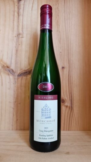 Mönchhof Urzig Wurzgarten Riesling Spatlese Trocken Alte Reben 75cl bottle