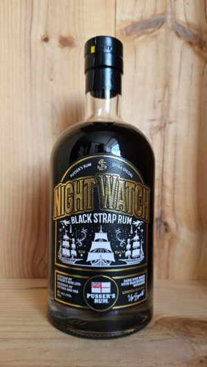 Pusser's Night Watch Black Strap Rum 40% 70cl bottle