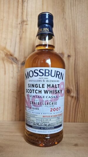 Mossburn Vintage Casks No 38 Craigellachie 2007 52.4% ABV (75cl bottle