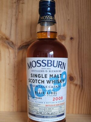 Mossburn Vintage Casks No 39 Blair Athol 2008 54.9% ABV 70cl bottle