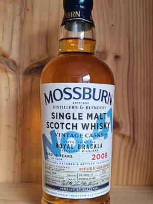Mossburn Vintage Casks No 41 Royal Brackla 2008 50.8% ABV 70cl bottle