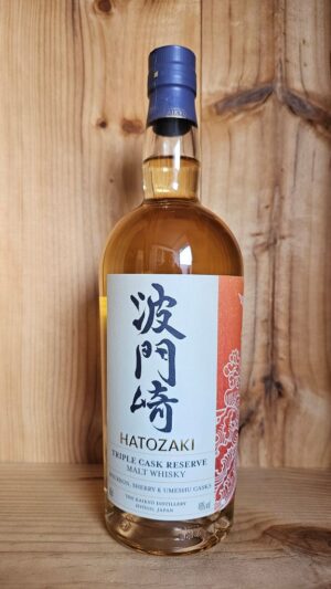 Hatozaki Triple Cask Reserve Whisky 46% 70cl bottle