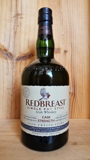 Redbreast 12 Year Old Cask Strength Single Pot Still Irish Whiskey 57.5% ABV 70cl bottle