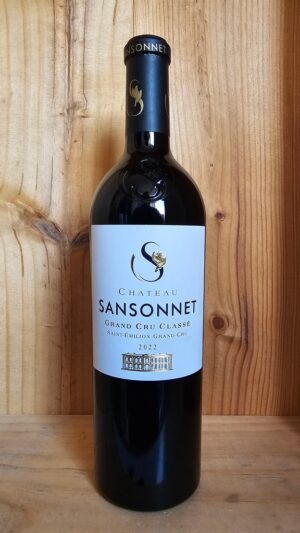 Château Sansonnet 2022 St Emilion Grand Cru Classé 75cl bottle