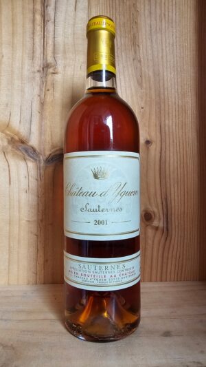 Chateau d'Yquem 2001 75cl wine bottle
