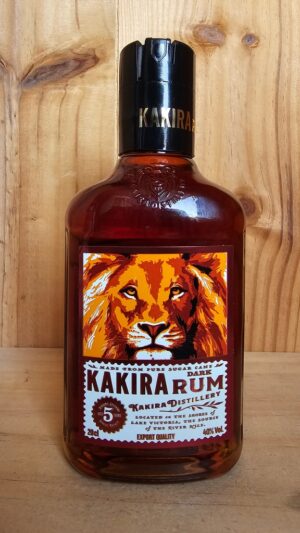 Kakira 5 Year Old Dark Rum, Uganda 20cl small bottle