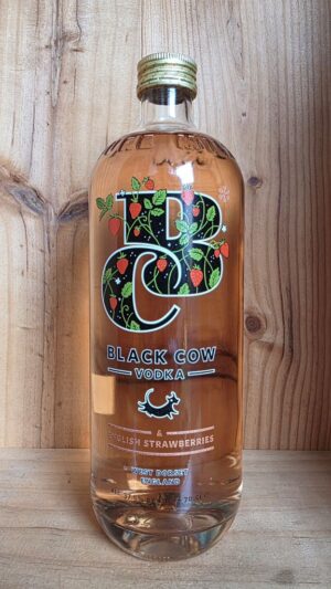 Black Cow Vodka & English Strawberries 70cl at Fareham Wine Cellar