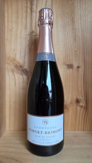 Champagne Forget-Brimont Rosé de Saignée Extra Brut 75cl bottle at Fareham Wine Cellar