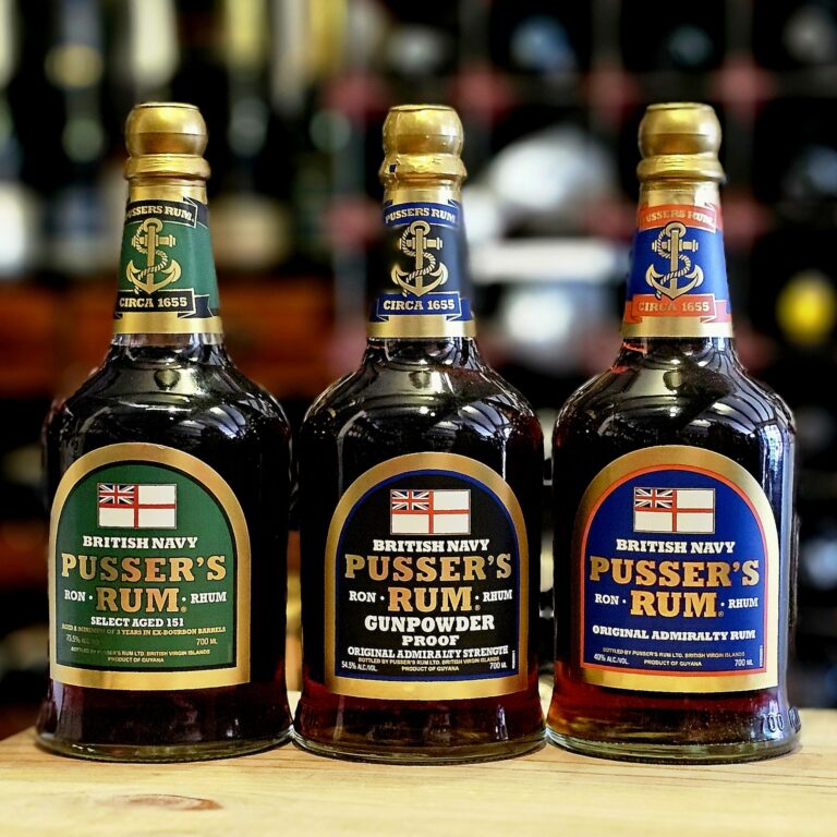 Pussers Rums available at Fareham Wine Cellar