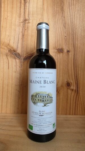 Château Maine Blanc 2020, Blaye Cotes de Bordeaux 37.5cl half bottle at Fareham Wine Cellar