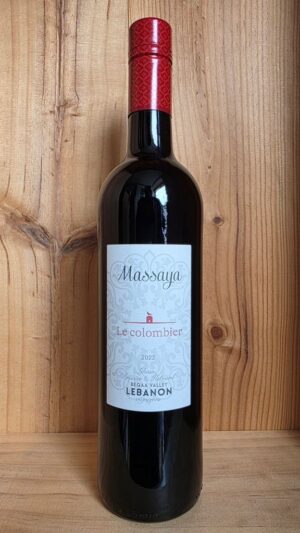 Massaya Le Colombier Red Blend bottle - Lebanese wine from Bekaa Valley