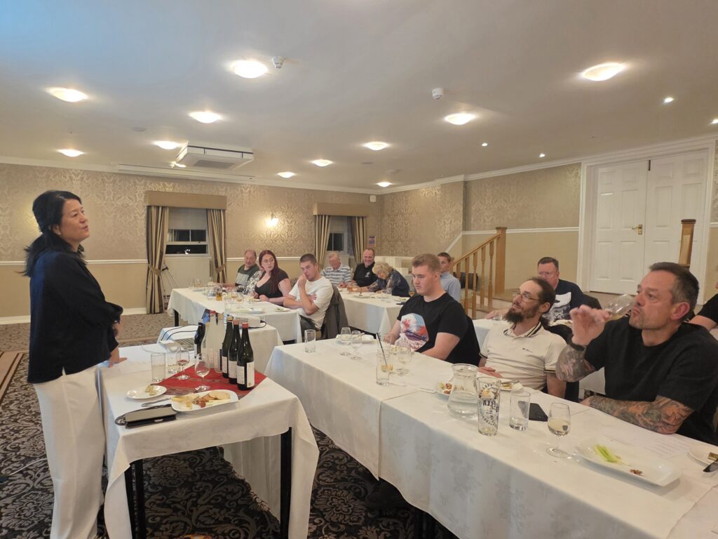 Fareham Wine Cellar Akashi-Tai Sake Tasting at Lysses House Hotel with Miho Komatsu