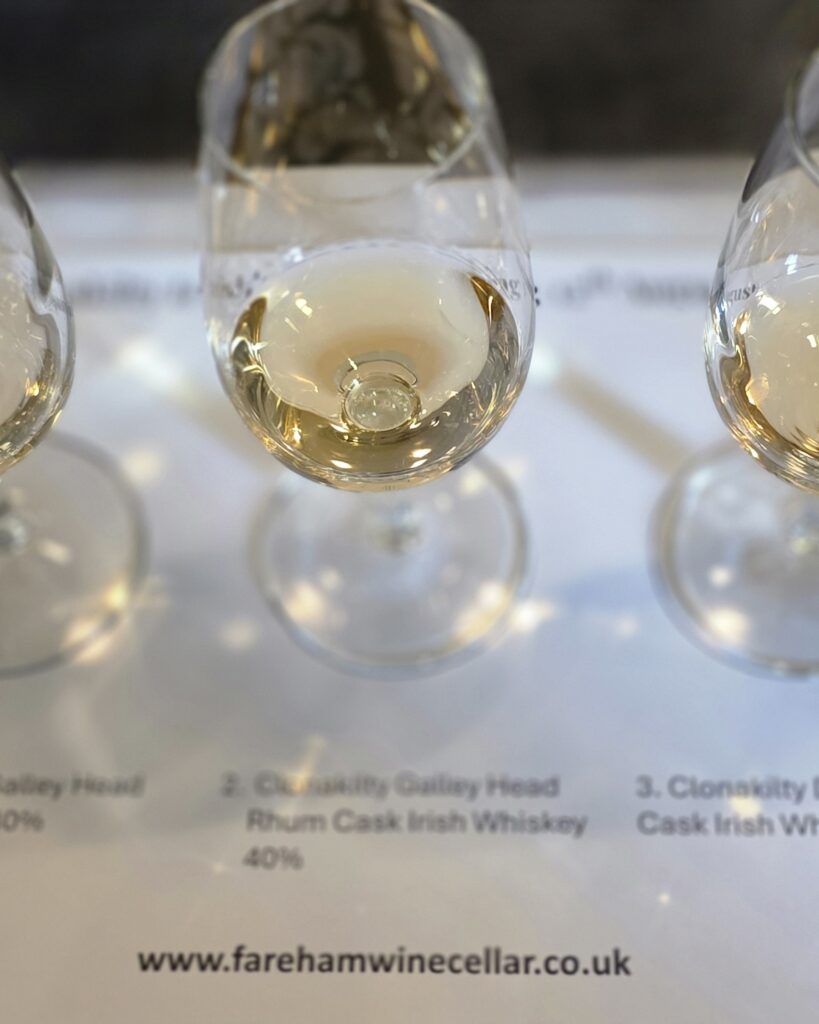 Irish Whiskey Tasting 