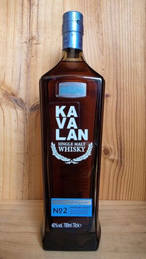 Kavalan Distillery Select No. 2 Single Malt Whisky, Taiwan 40% 70cl bottle