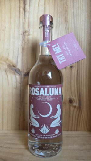 Rosaluna Mezcal Joven, Oaxaca 40%, the less smoky Mezcal 70cl bottle