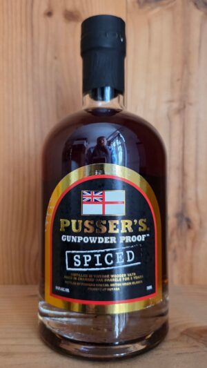 Pusser's Gunpowder Proof Spiced Rum 54.5% ABV 70cl at Fareham Wine Cellar