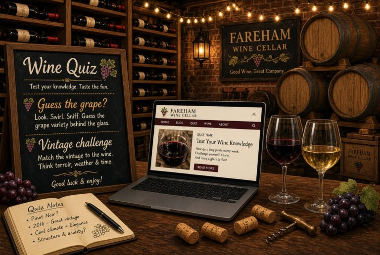 Fareham Wine Cellar Quiz