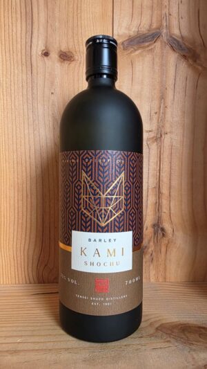 Kami Barley Shochu 25% ABV 70cl bottle, a honkaku Shochu, a Japanese disitlled spirit