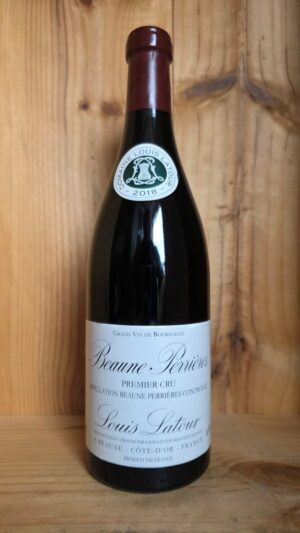 Louis Latour Beaune 1er Cru Perrières 2018 red Burgundy wine bottle 75cl