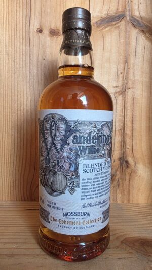 Mossburn Ephemera Wandering Willie 15-Year-Old Blended Malt Scotch Whisky 70cl bottle