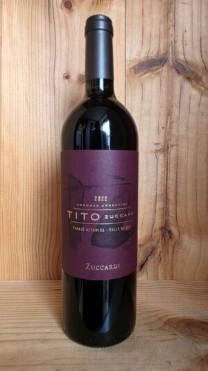 Zuccardi Tito Malbec Cabernet Franc, Paraje Altamira, Valle de Uco. An Argentinian red wine at Fareham Wine Cellar